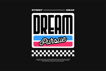 streetwear template for modern design clothing	