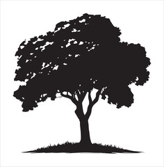 tree silhouette vector