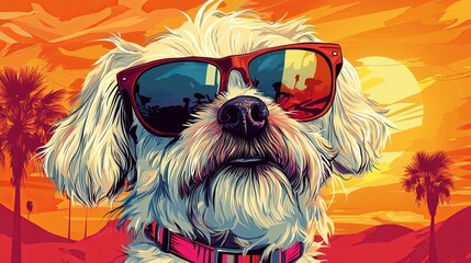 fun concept maltese terrier
