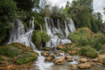 Fototapeta premium Kravica Waterfall in Bosnia and Herzegovina, Europe