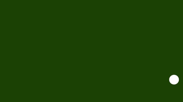 green golf ball