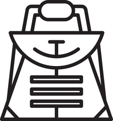 Handbag Icon Illustration