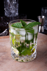 Mojito in a bar