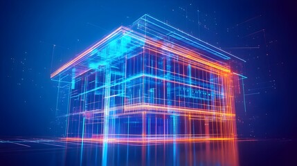 A digital twin system that utilizes advanced automation analytics and machine learning to optimize the energy consumption and sustainability of a building s infrastructure HVAC lighting