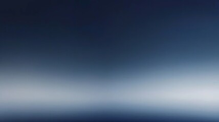 Fototapeta premium Gradient shades of midnight blue and navy, blurred into a misty and elegant blur, offering a deep and mysterious backdrop for beauty products. Made with generative AI technology