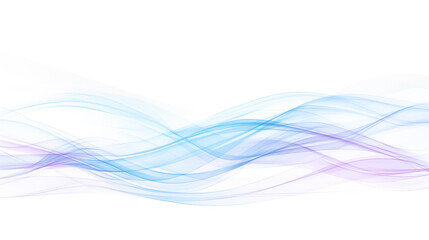 美しい青と紫のグラデーションのウェーブ模様の背景