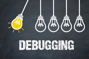 Fototapeta premium debugging 