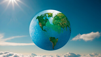 Naklejka premium International Day for Ozone Layer Preservation - September 16