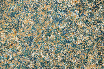 Abstract Blue, Green, and Beige Wall Decor Pattern