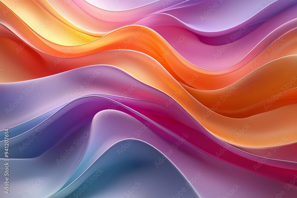 Poster background created by stock dynamic dimension layers