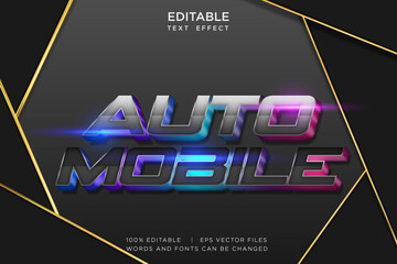 speed race editable text effect