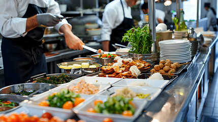 Obraz premium restaurant