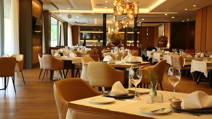 Obraz premium restaurant
