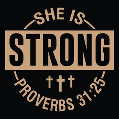 She is Strong
