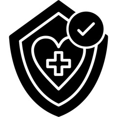 Obraz premium Healthcare Insurance Icon