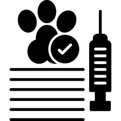 Pet Vaccine Icon