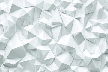 A white polygonal background, perfect for design and technology themes