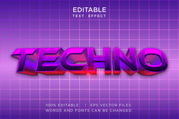 Editable Modern 3D Text Effect Template for Banner, Sale, and Event Promotion Design