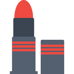 Lipstick vector icon in flat style 