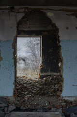 frosty morning in the Urals