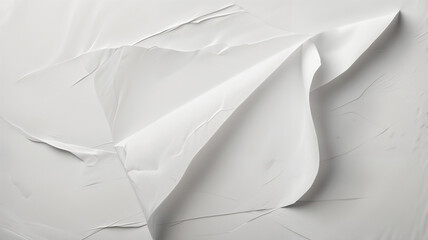 Timeless Appeal: Beautifully Weathered White Paper Poster Texture
