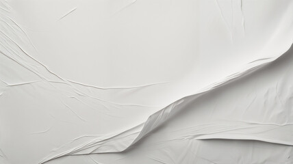 Aged Elegance: Weathered White Paper Poster Surface

