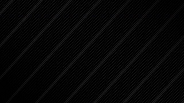 Abstract diagonal lines in dark gray are set against a black background, ideal for modern, minimalist design projects needing a subtle touch of sophistication.