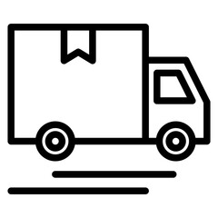 Delivery Outline Icon