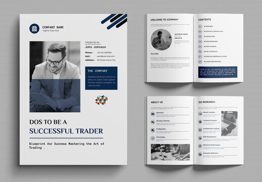Dos To Be A Successful Trader Template Brochure