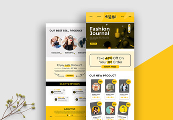 Fashion Shop Email Newsletter