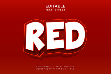 Editable Modern 3D Text Effect – Gradient Chrome Typography Vector Design