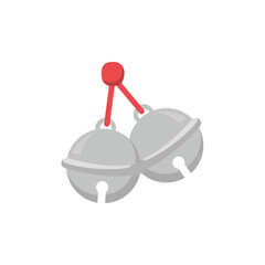 Festive Christmas Bells Ringing in Holiday Season