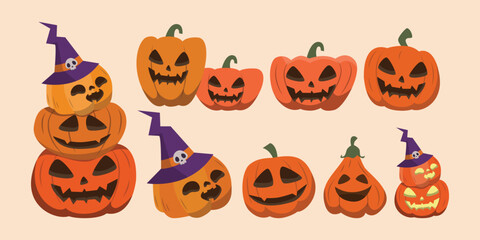 Assorted Halloween Items for Spooky Celebrations