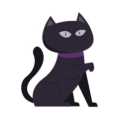 Mysterious Black Cat: Stealthy Night Prowler Unveiled
