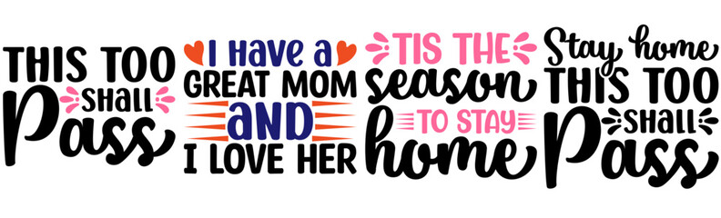 Creative Strong Woman Inscriptions, Phrases Bundle Vector Illustration for Greeting Card, Logo, Icon