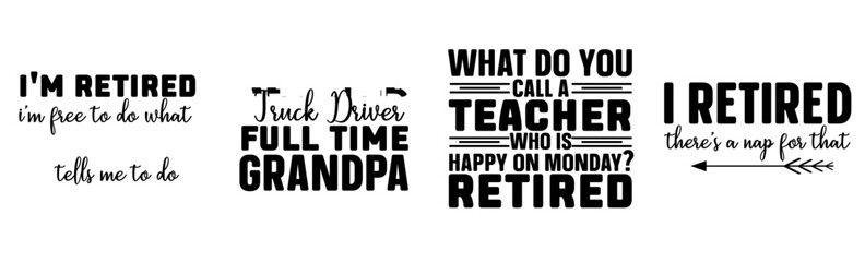 Modern Retroth Of July Inscriptions, Quotes Set Vector Illustration for Decal, Gift Card, Label