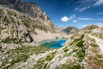La boucle des Lacs de Fremamorta - Parc national du Mercantour - Alpes - Italie