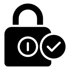Locked Glyph Icon