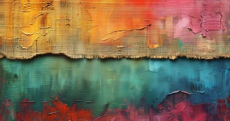 Vibrant Abstract Art - Colorful Textured Paintings