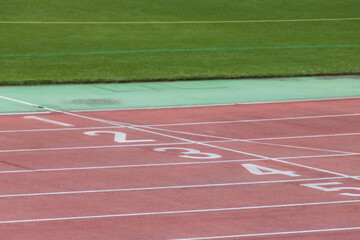 トラックのレーン