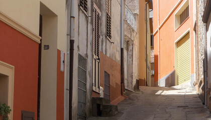 Street colours of Orune, Sardinia