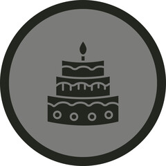 Cake Icon Design