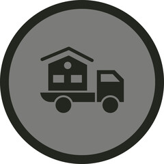Moving Home Icon Design
