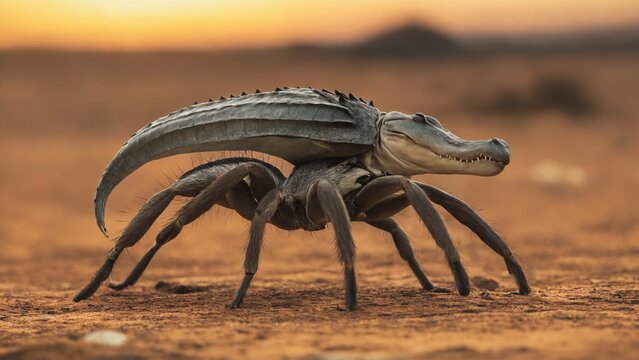 Coccodrillo ragno