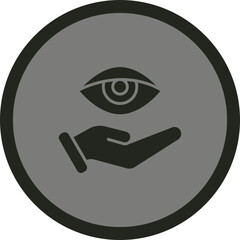 Eye Analysis Icon Design