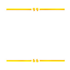 3d quote frame text border