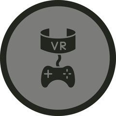 Vr Game Icon Design
