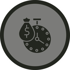 Payment Time Icon Design
