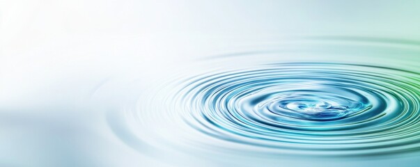 Delicate ripples in a serene blue water surface create a calming effect, perfect for conveying tranquility and peace.