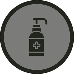 Hand Sanitizer Icon Design